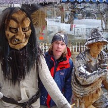 Jag &aring; polarna i Zermatt( Jag e han i mitten). Foto: Anders. &Aring;kare: Ted.