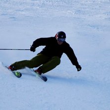 &Auml;ven en dag i pist kan vara en bra dag.. Foto: Per Alenius. &Aring;kare: Per Wilhelmsson.