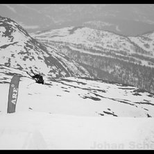sista dagen p&aring; freeride. asd&aring;liga v&auml;derf&ouml;ruts�. Foto: johan schedin. &Aring;kare: gustav cederholm.