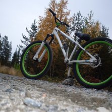 Min cykel men med Argyle 318 och Hamilton plast pe. Foto: Me. &Aring;kare: Ingen.