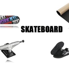 mina skateboard grejer :).