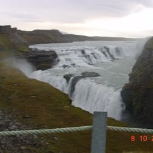 Vattenfallet Gullfoss.