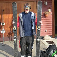 Projektarbete
L&auml;ngd. 185
Sidecut. 120 - 100 - 1. Foto: Jesper Hayland. &Aring;kare: Joakim Hayland.