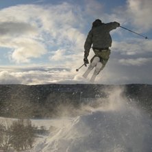 en h&auml;rlig premi&auml;r dag i ravin. Foto: magnus svensson. &Aring;kare: hemming nilsson.