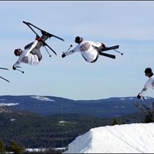 Min brorsa Ante i J&auml;rvs&ouml;.. Foto: Frasse Fransson. &Aring;kare: Ante Fransson.
