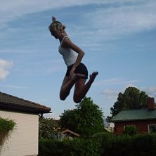 Jag tokar mig lite. . Foto: Linnea carlsson.