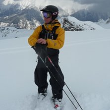 Klar for baksiden av Bad Hoffgastein. Foto: Sigurd M Sandvold. &Aring;kare: Vegard Myrlund Hansen.