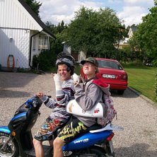 Aasa och K&aring;de p&aring; Aasas Thai. Foto: Leffe. &Aring;kare: Aasa och K&Aring;DE!.