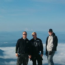 Toppen av backen p&aring; Mt Hood, Oregon, USA.  Med El. Foto: Seth Morrison. &Aring;kare: Moi.