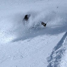 Magiskt mycket nysn&ouml; i Engelberg, som vanligt? Do. Foto: Patrick. &Aring;kare: P&auml;r W.