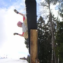 En sliskig/slaskig dag i slutet av s&auml;songen. Vi h. Foto: Felix Engstr&ouml;m. &Aring;kare: Jens Ortner.