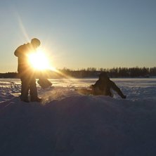 g&ouml;r i ordning landningen tills f&ouml;ljande dag..fin. Foto: bj&ouml;rn ahlskog (jag). &Aring;kare: my gang.