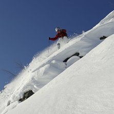 fotosession en powpowdag med boysen. Foto: Bengt Luthman. &Aring;kare: Carl-Johan Triumf.