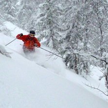 Foto: Mountain Girl. &Aring;kare: Mountain Man.
