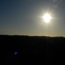 fin bild fr&aring;n v&aring;rt berg vid stugan.... Foto: Ivar Svartholm. &Aring;kare: Solen.