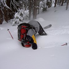 Sn&ouml;n var kall.....shit happens

Cameron pass.... Foto: Robin Paulekas. &Aring;kare: David Jonsson.