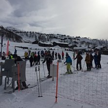 Knallfin dag
Haukelirennet Alpin arrangeres, str&aring;.