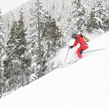 Foto: Joe fr&aring;n Powder Mountain. &Aring;kare: Fredrik Elf.