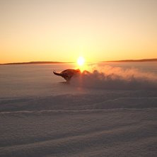 Underbart med skoter ibland.. Foto: Jacib Sehlin. &Aring;kare: Eric Clark.