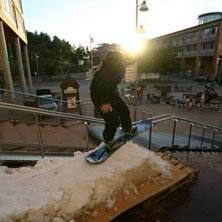 H&auml;r ser man hela railet som jensa aldrig klarade.. Foto: Jonas Ahlman. &Aring;kare: Jensa.