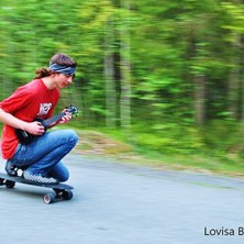 Totally speeded of the tunes!. Foto: Lovisa Blomqvist. &Aring;kare: Dennis Asplund.