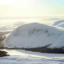 Borgah&auml;llan fr&aring;n toppen av Kl&ouml;verfj&auml;llet. Foto: Michael Gustafsson.