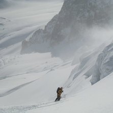 Vacker dag p&aring; Aguille Du Midi. Foto: Victor Olsson. &Aring;kare: Johan Ekblad.