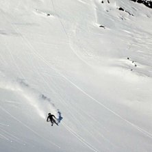 Efter &ouml;ver en veckas regn kom &auml;ntligen sn&ouml;n.... Foto: Tobias Hahlin. &Aring;kare: Andreas Psilander.