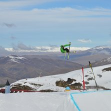 V&ouml;lkl NZ freeski Open 2010. Foto: Anders G&uuml;nther. &Aring;kare: Russ Henshaw.