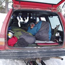 volvo 745 funkar &auml;ven som husbil!. Foto: Axel Sj&ouml;lin. &Aring;kare: bror.