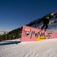 Rail i mammoth. Foto: Adrian. &Aring;kare: Alex Backs&aelig;ther.