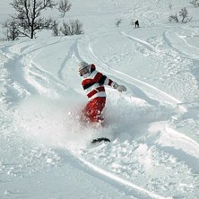 vi tolkade efter pist maskin ut p&aring; fj&auml;llet, med . Foto: Henrik Samuelsson. &Aring;kare: Viktoria Gustafsson, Peter Brostr&ouml;m.
