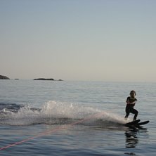 J&auml;vligt perfekt vatten!!. Foto: Louise Lundberg. &Aring;kare: Per Lundberg.
