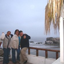 Tre timmar s&ouml;der fr&aring;n Lima.. Foto: Celeste. &Aring;kare: Blanca &amp;amp; Rupo med kompisar.