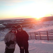 Foto: Evelina. &Aring;kare: Fanny och Liv.