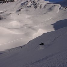 Efter en &amp;quot;luftig&amp;quot; kl&auml;ttring fr�. Foto: Adam Neumann. &Aring;kare: Mats Nyman.