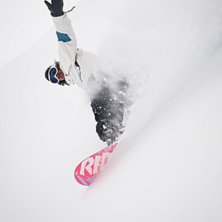 Puder&aring;kning i Duved, n&aring;gra dagar efter det stora. Foto: Sven Hamberg. &Aring;kare: Kistofer Fahlgren.