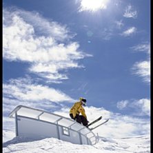 Ett litet rail mitt i sommaren... Foto: Andreas Alm. &Aring;kare: Andreas Hedberg.
