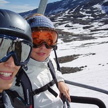 Woohaa! &Auml;ntligen p&aring;v&auml;g upp f&ouml;r Strynfjellet i . Foto: Johan Karlsson. &Aring;kare: Johan Karlsson - Sofi Johansson.