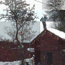 Vi hade lite kul nerf&ouml;r huset.. Foto: Daniel racas. &Aring;kare: Mattiaz Morlind.