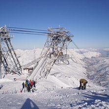 Cime de Caron ett l&aring;ngt &aring;k med h&auml;rligt panorama.