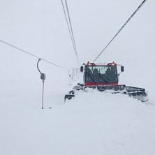20cm nysn&oslash; og vi &aring;pner igjen tirsdag 11.april!
.