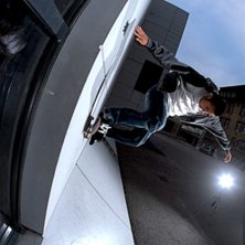 wallride i Neuch&acirc;tel, Schweiz. Foto: Laurent Novac. &Aring;kare: Panda.