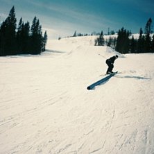 Jag railar, gick lagom fint just den g&aring;ngen.. Foto: Jan Bostr&ouml;m. &Aring;kare: Patrik Bostr&ouml;m.