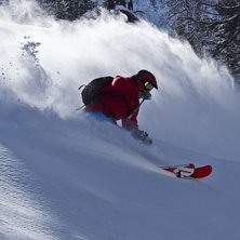 Fin dag med goa polare i skogen i Zermatt efter et. Foto: Robin Ljungqwist. &Aring;kare: Adam Jonsson.