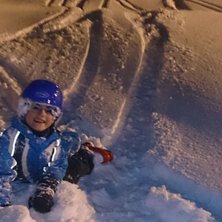 Pudder helg
L&oslash;rdag morgen er det -1 grad og det e.