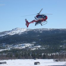 En dag med heli i Kittelfj&auml;ll. Foto: Johan Andersson.