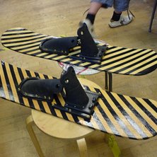 vattenskidorna jag byggt!!. Foto: jag. &Aring;kare: ingen.