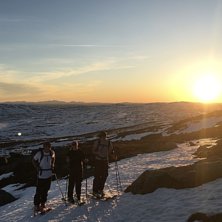 En kv&auml;llstur till V&auml;sterskutan i mitten av maj. .