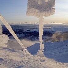 1000m liften i vinterskrud.. Kallt att sitta kansk. Foto: Malin Blomqvist. &Aring;kare:  -.